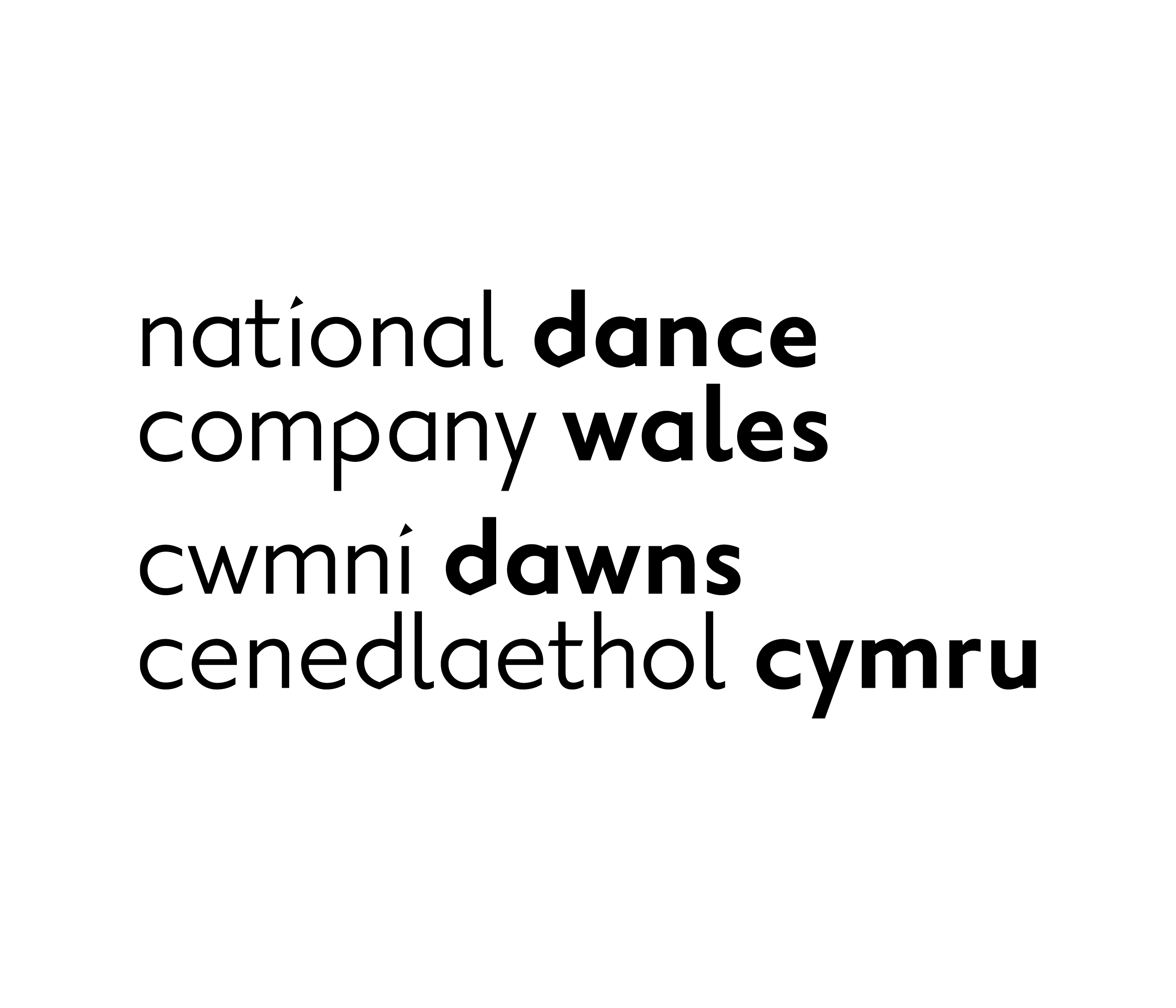 national dance company wales logo